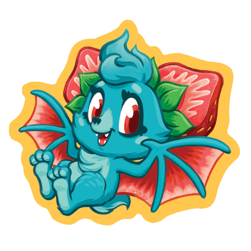Fruit Bat Stickers