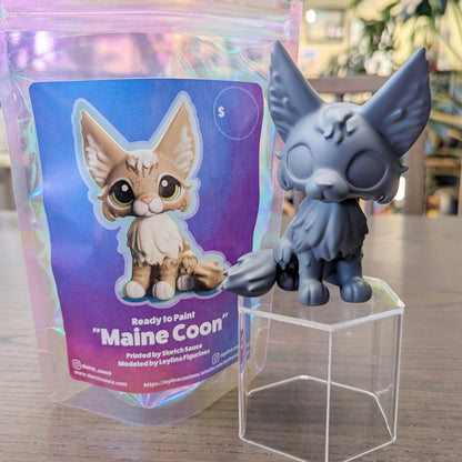 Leylina Figurines - May 2024 - Maine Coon