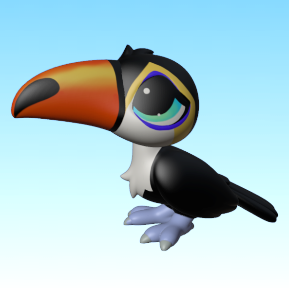 Leylina Figurines - April 2026 - Toucan