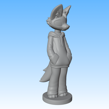 Leylina Figurines - March 2026 - Hoodie Wolf