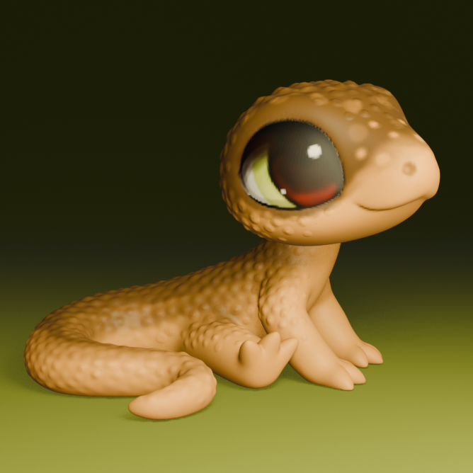 Leylina Figurines - August 2025 - Newt