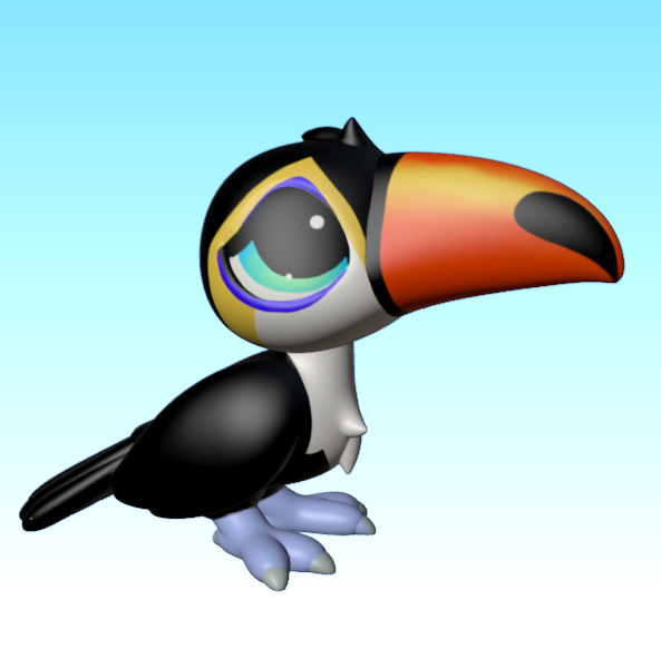 Leylina Figurines - April 2026 - Toucan
