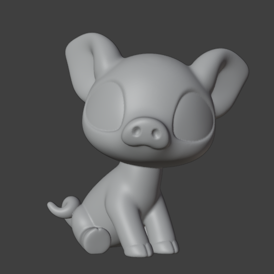 Leylina Figurines - July 2025 - Piglet