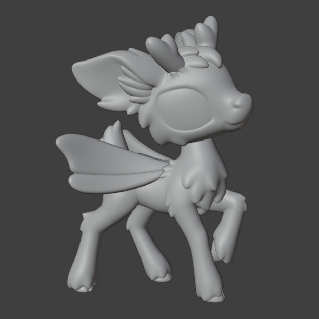 Leylina Figurines - September 2025 - Fairy Fawn/Fawn