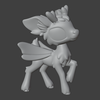 Leylina Figurines - September 2025 - Fairy Fawn/Fawn