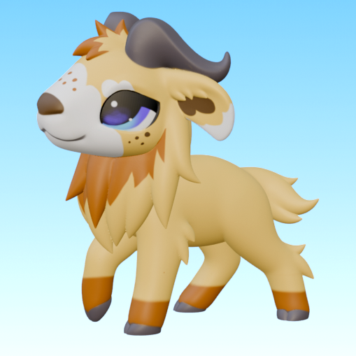Leylina Figurines - June 2026 - Golden Takin