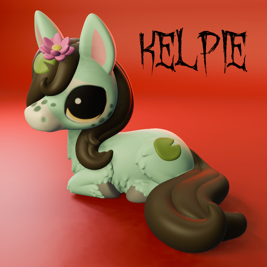 Leylina Figurines - July 2024 - Kelpie & Pony