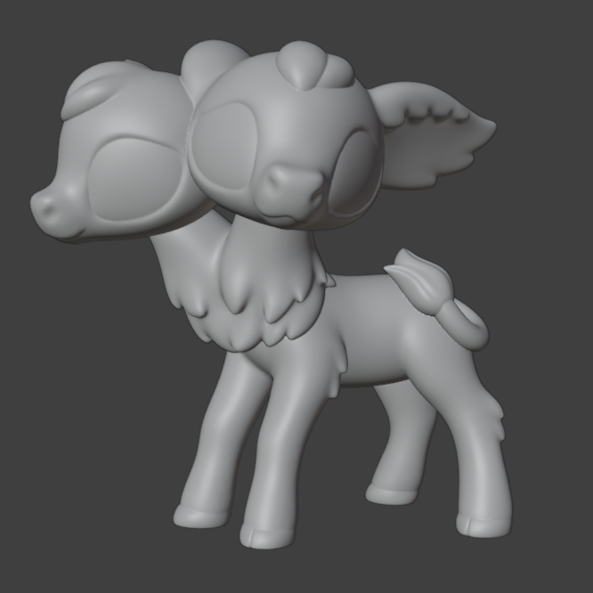 Leylina Figurines - October 2025 - Two-Headed Calf