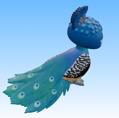 Leylina Figurines - May 2026 - Peacock