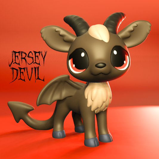 Leylina Figurines - July 2024 - Jersey Devil & Goat