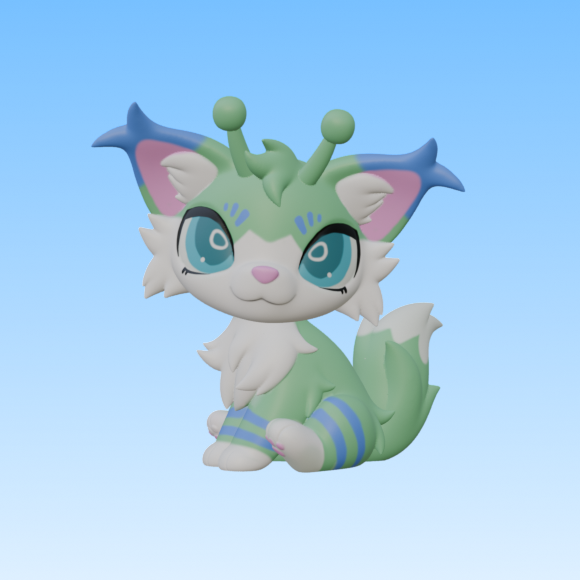 Leylina Figurines - September 2026 - Alien Cat