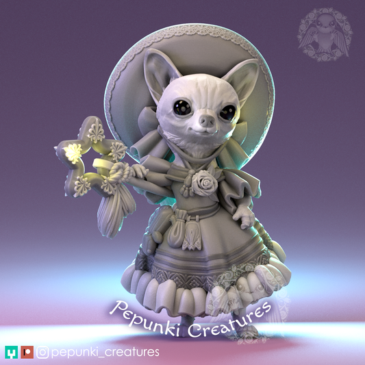 Pepunki Creatures - Chihuahua Sorceress