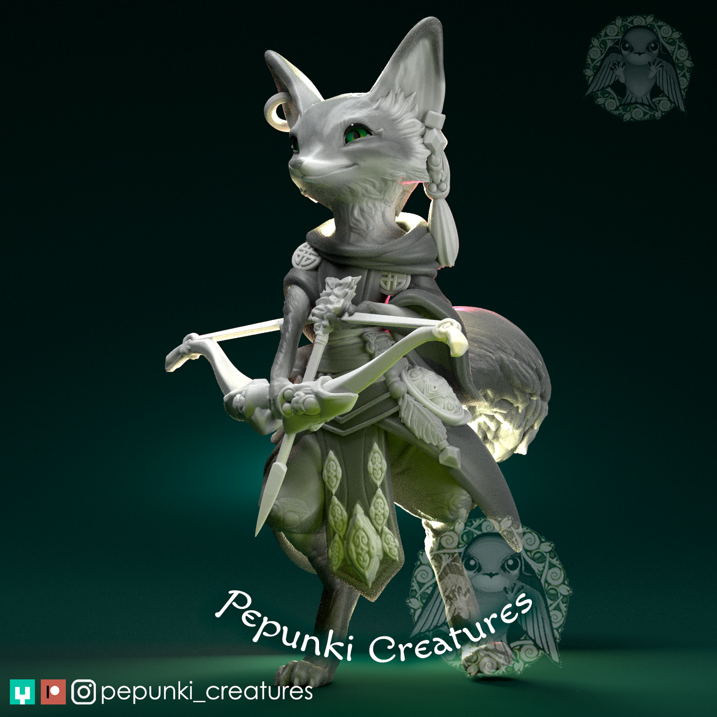 Pepunki Creatures - Fox Ranger