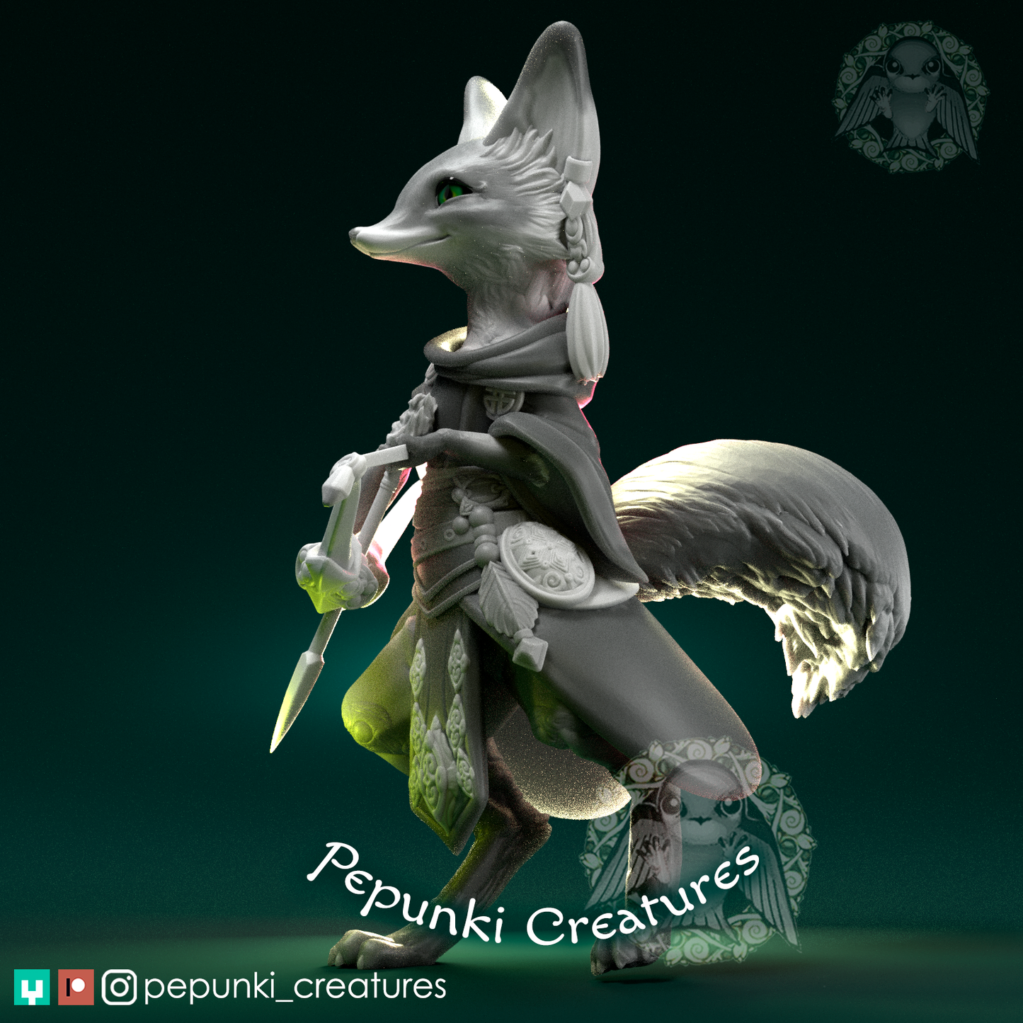 Pepunki Creatures - Fox Ranger