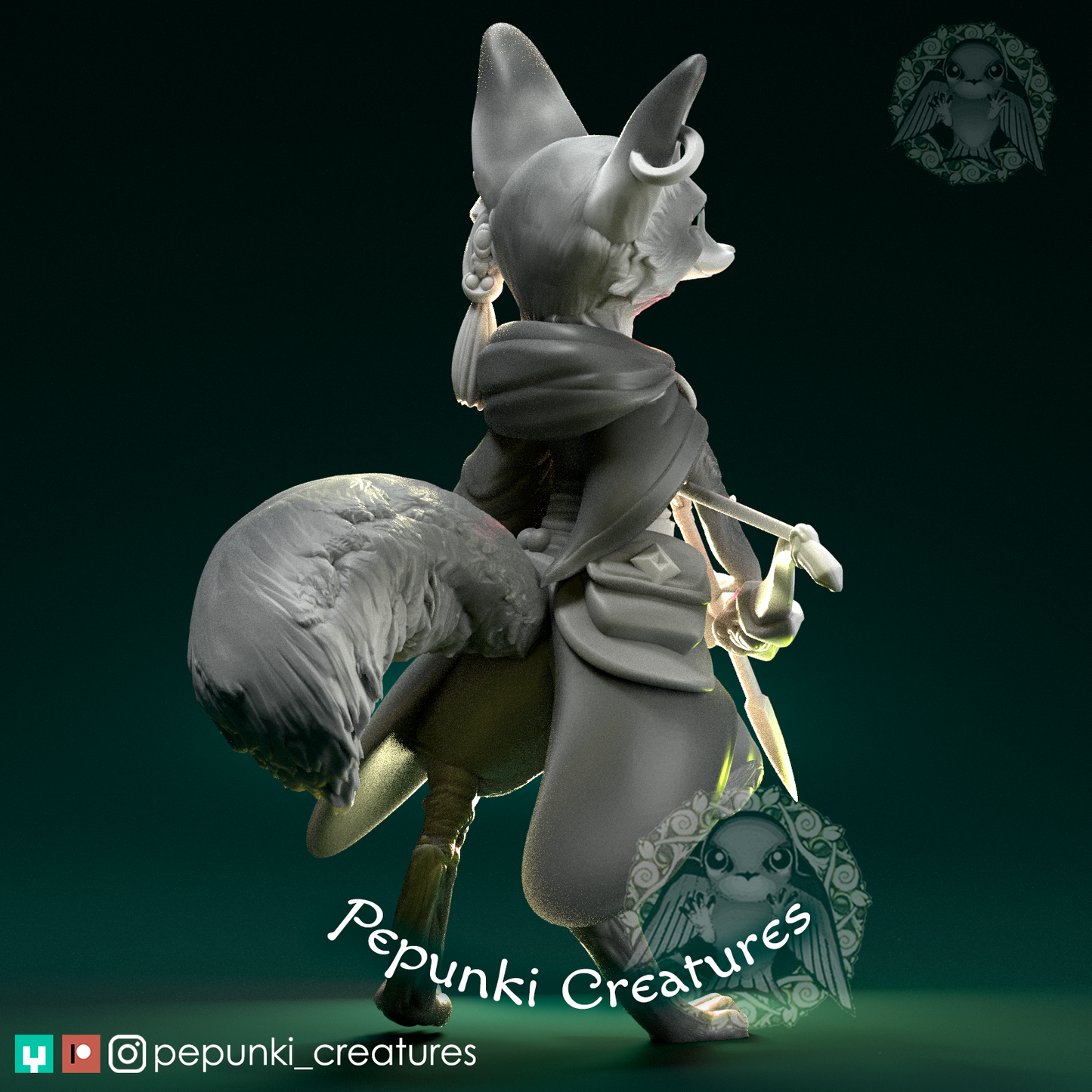 Pepunki Creatures - Fox Ranger