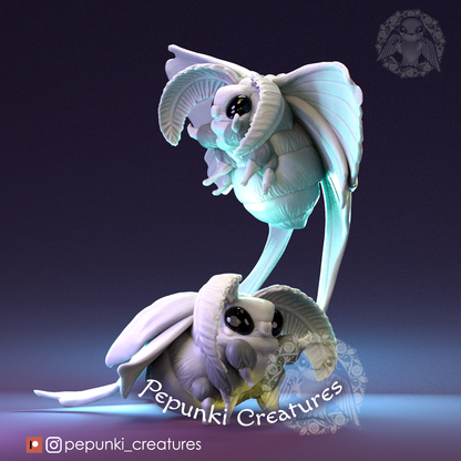 Pepunki Creatures - Moth Pair