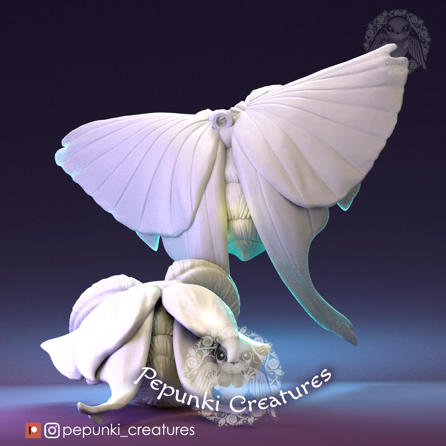 Pepunki Creatures - Moth Pair