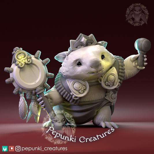 Pepunki Creatures - Wombat Shaman