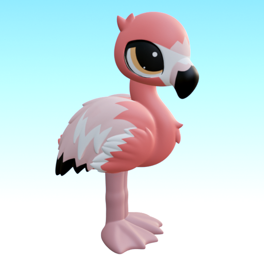 Leylina Figurines - April 2026 - Flamingo