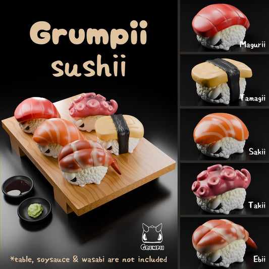 Grumpii "Sushii Set"