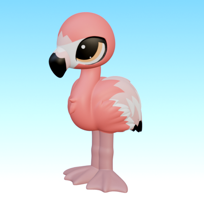 Leylina Figurines - April 2026 - Flamingo