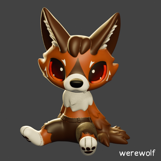 Leylina Figurines - June 2025 - Werewolf