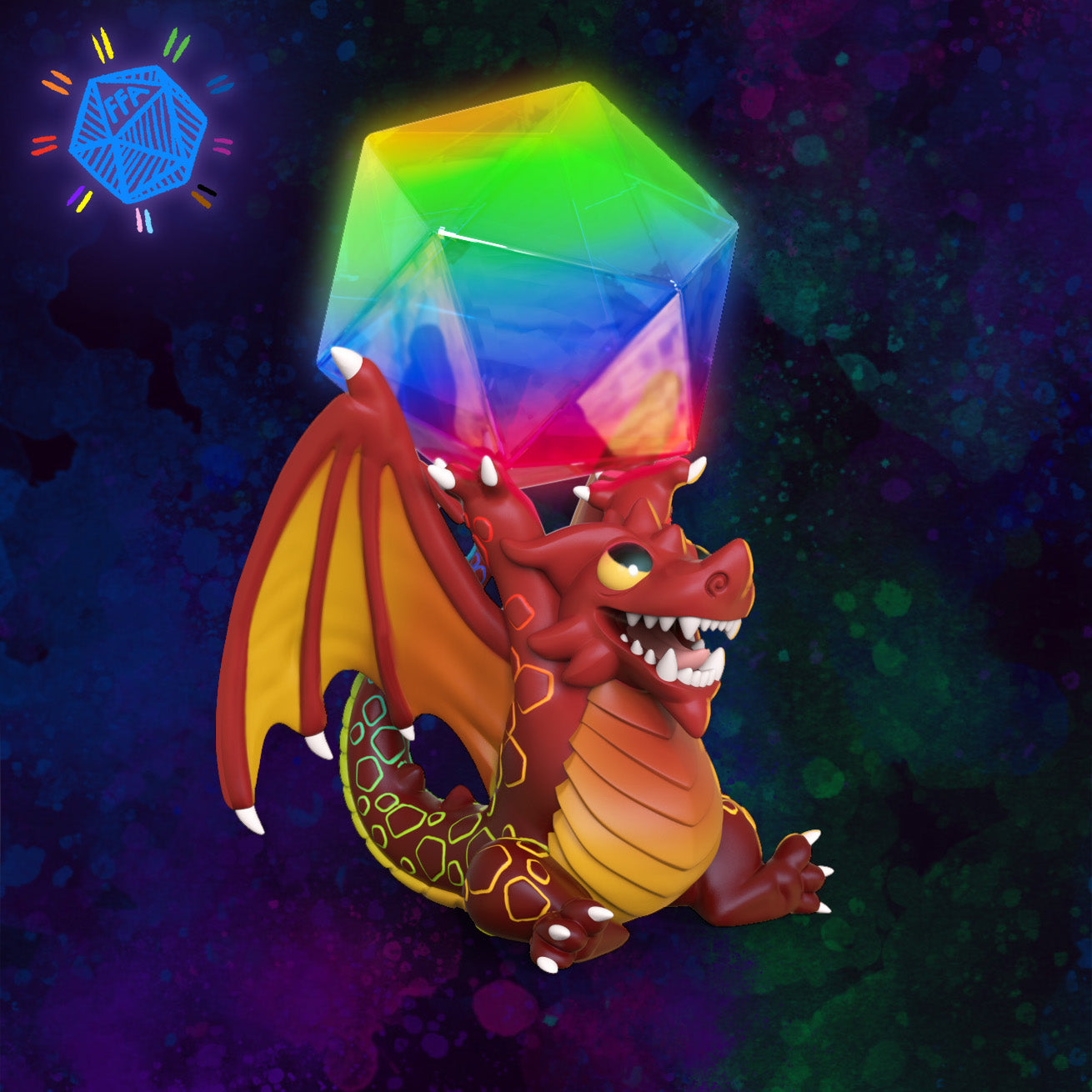 FFA - Baby Dragon Dice Stand