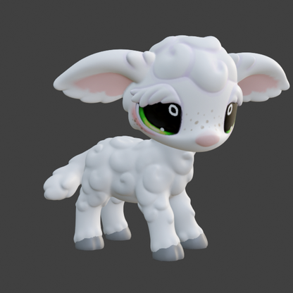 Leylina Figurines - July 2025 - Lamb
