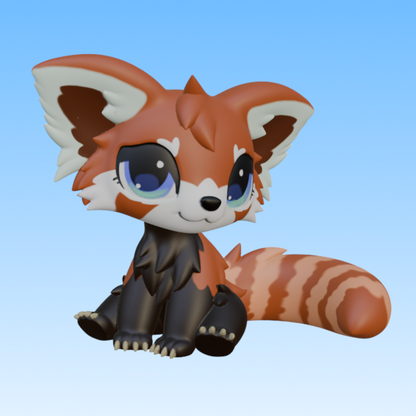 Leylina Figurines - June 2026 - Red Panda