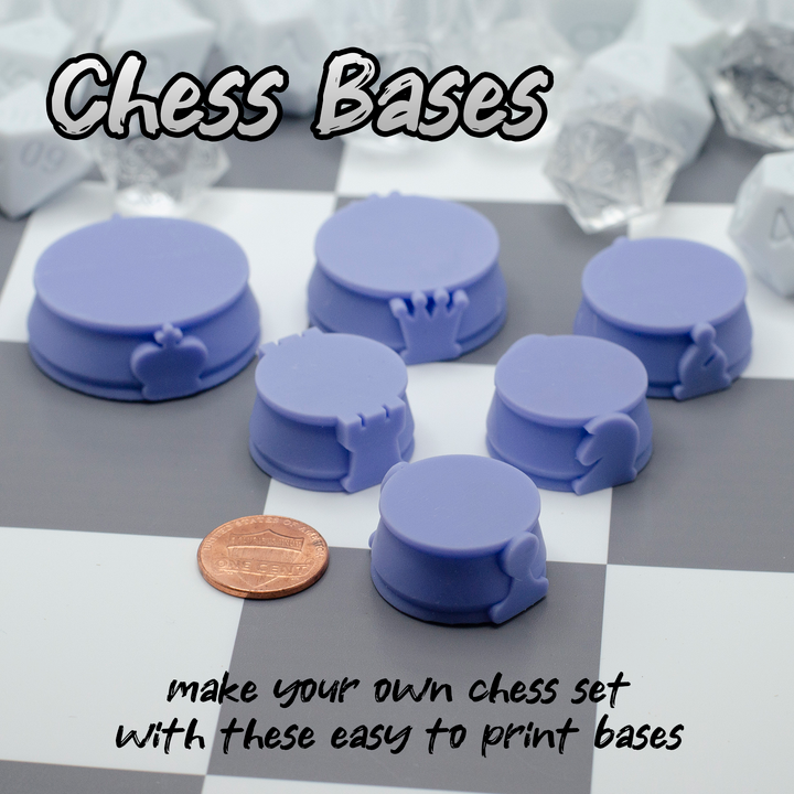 FFA - Chess Bases - Make Your Own Chess Set!