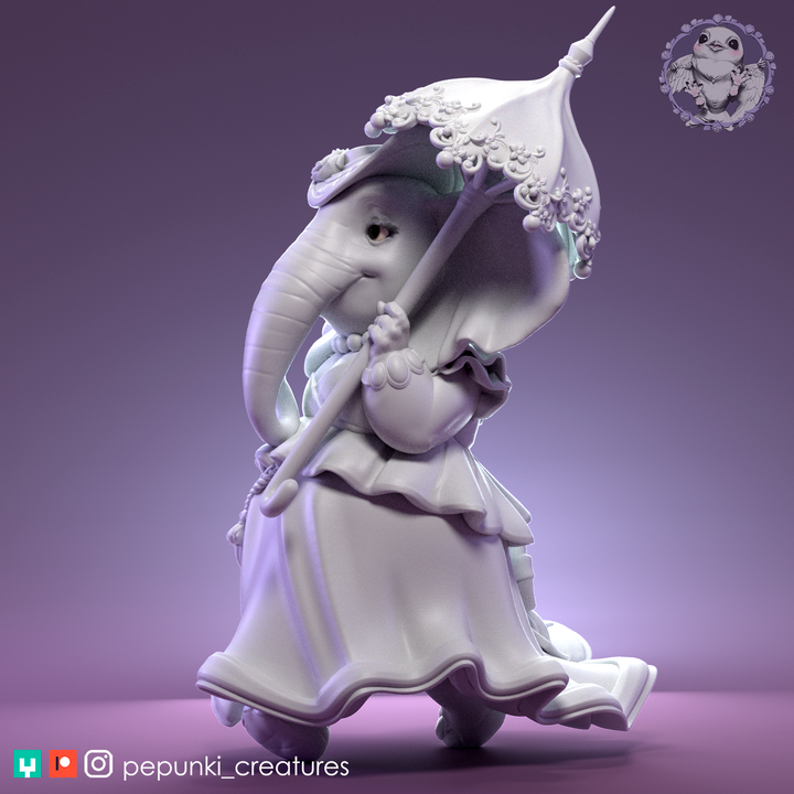 Pepunki Creatures - Elephant Day Tripper
