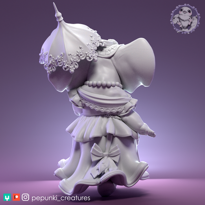 Pepunki Creatures - Elephant Day Tripper