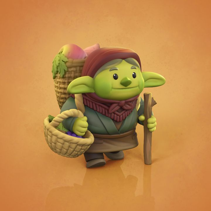 FFA - Goblin Cottage - Gobushka Forager Goblin