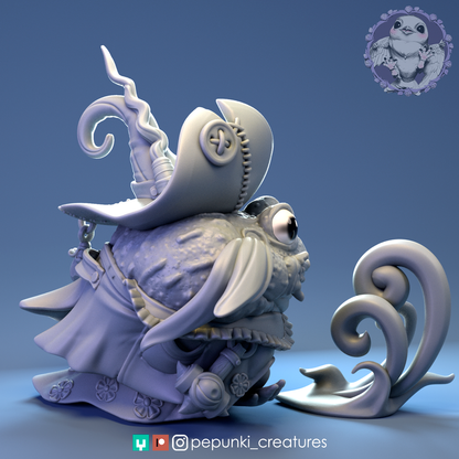 Pepunki Creatures - Bullfrog Battle Witch