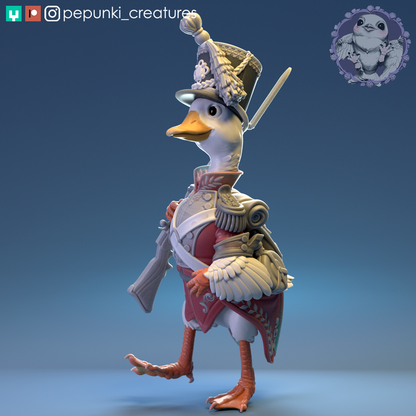 Pepunki Creatures - Duck Dragoon