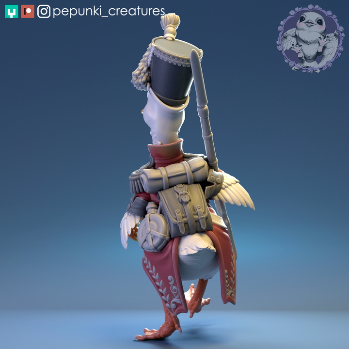 Pepunki Creatures - Duck Dragoon
