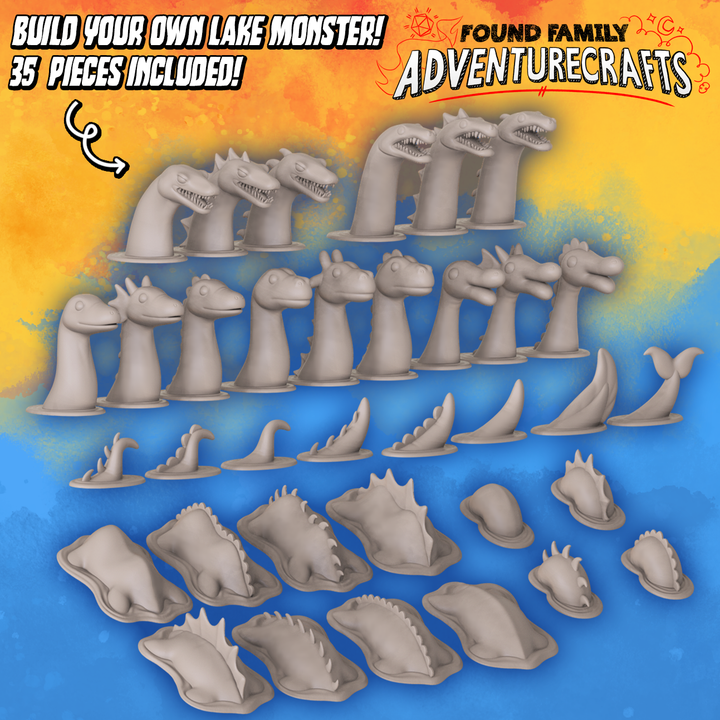 FFA - Cryptids - Build Your Own Lake Monster