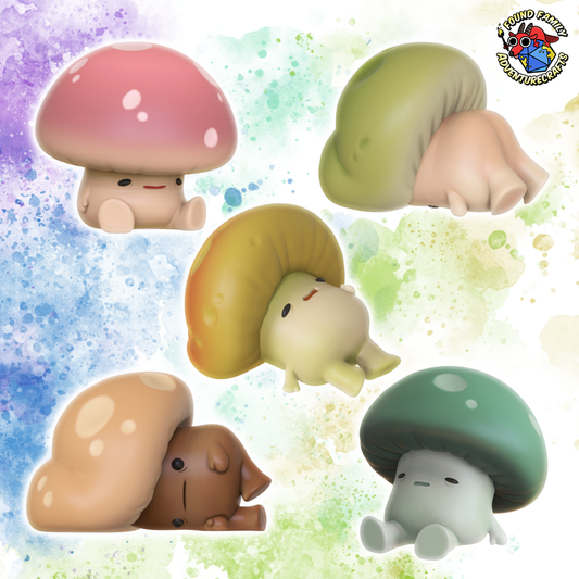 FFA - Mushies: Exhausted Little Mushroom Guys