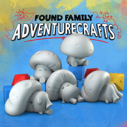 FFA - Mushies: Exhausted Little Mushroom Guys