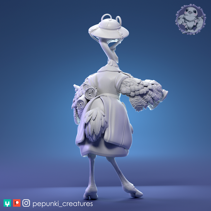 Pepunki Creatures - Ostrich Explorer