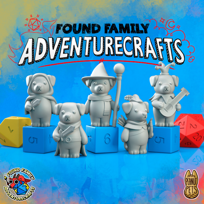 FFA - Peanut Pups - Floppy Ear Dog in Fantasy Costumes