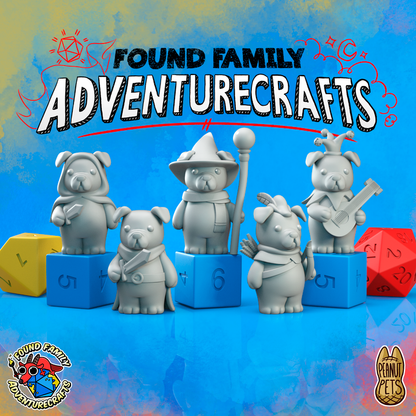 FFA - Peanut Pups - Jowly Dog in Fantasy Costumes