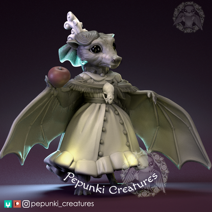 Pepunki Creatures - Lady Fruit Bat