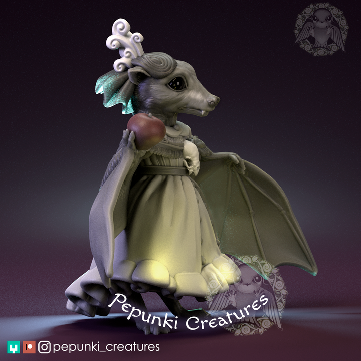 Pepunki Creatures - Lady Fruit Bat