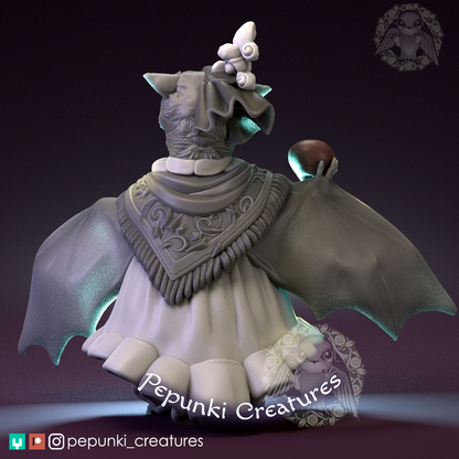 Pepunki Creatures - Lady Fruit Bat