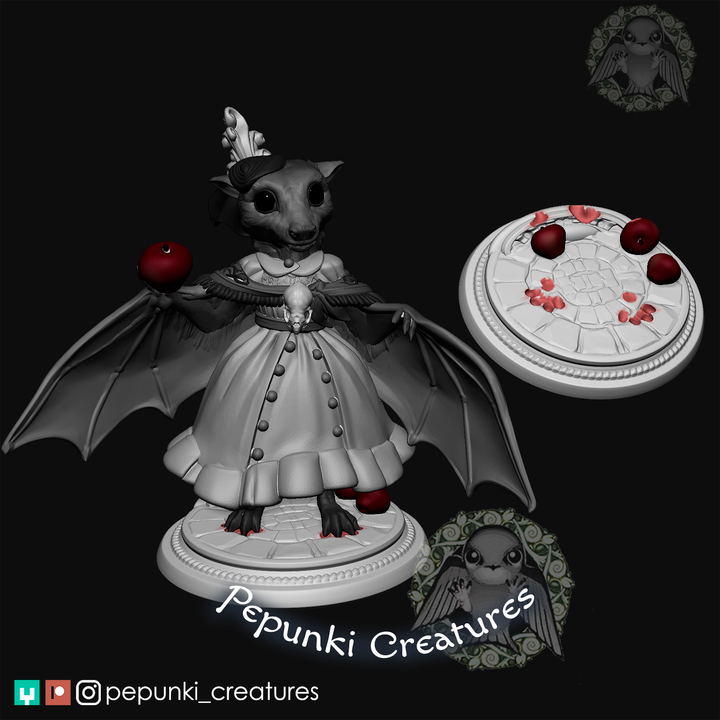 Pepunki Creatures - Lady Fruit Bat