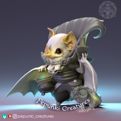 Pepunki Creatures - Honduran White Bat Alchemist