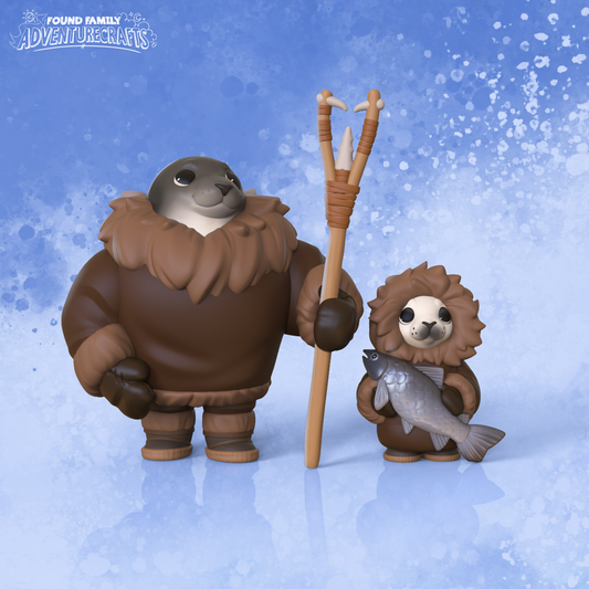 FFA - Arctic Tundra - Seal Fisher & Toddler