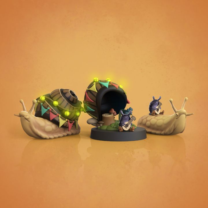 FFA - Goblin Cottage - Snail & Pillbug Friend