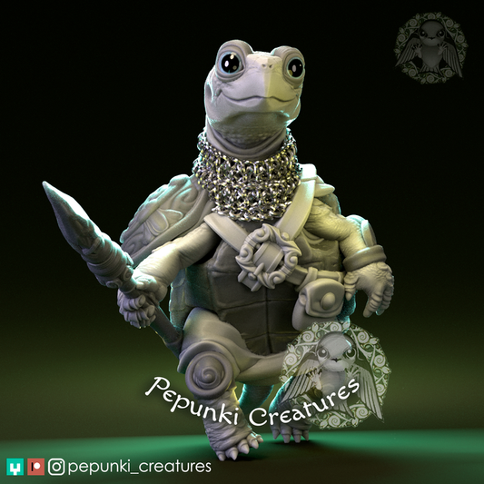 Pepunki Creatures - Turtle Spearman